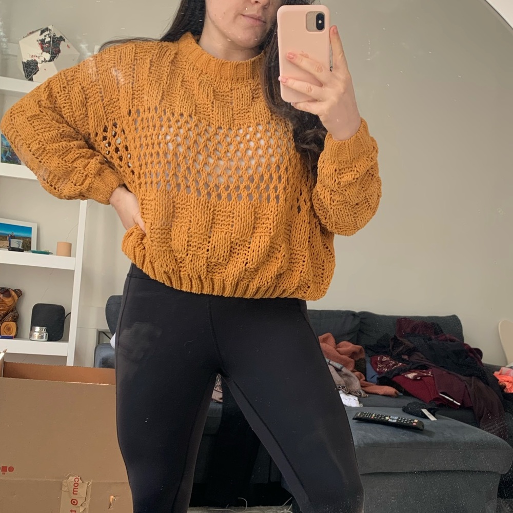 Cozy knit sweater